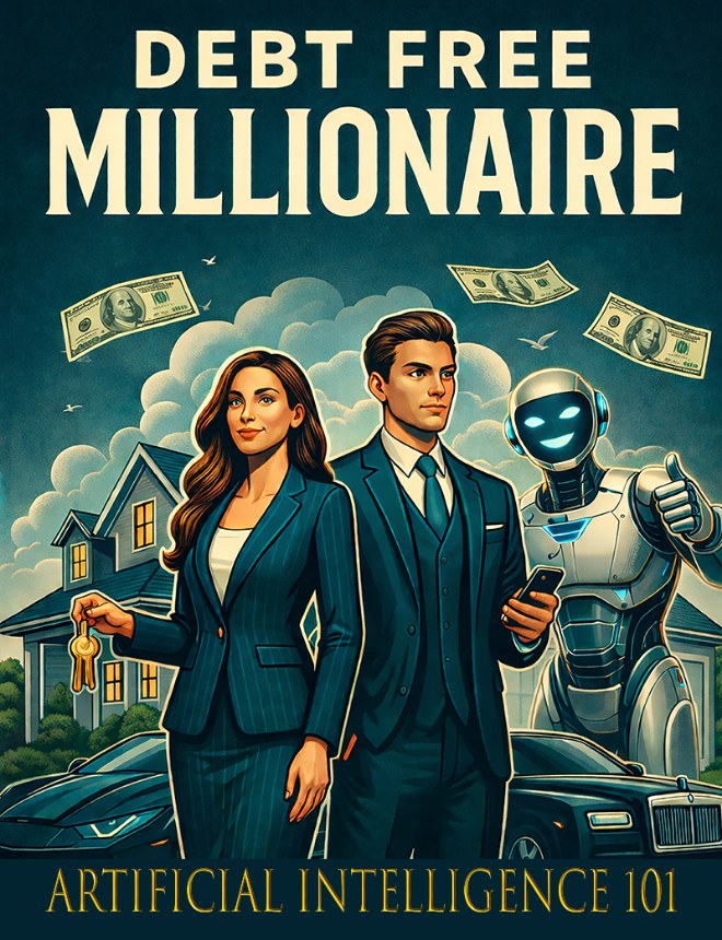 Debt Free Millionaire — Artificial Intelligence 101 textbook cover