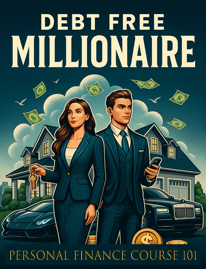 Debt Free Millionaire — Personal Finance 101 textbook cover